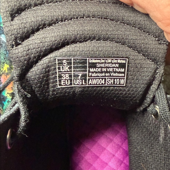 Dr. Martens Multicolor Women's Combat Boots - Picture 6 of 11